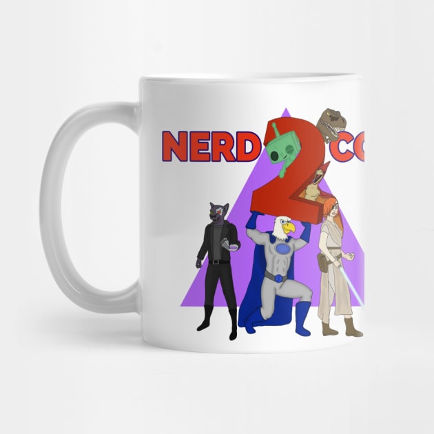 Nerd Con 2 Color by AndrewValdezVisuals